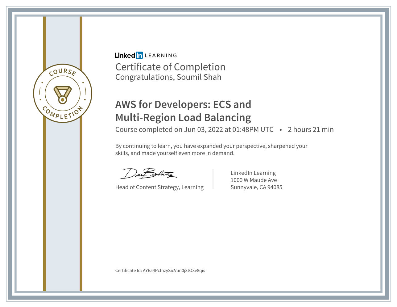AWS for Developers: ECS and Multi-Region Load Balancing
