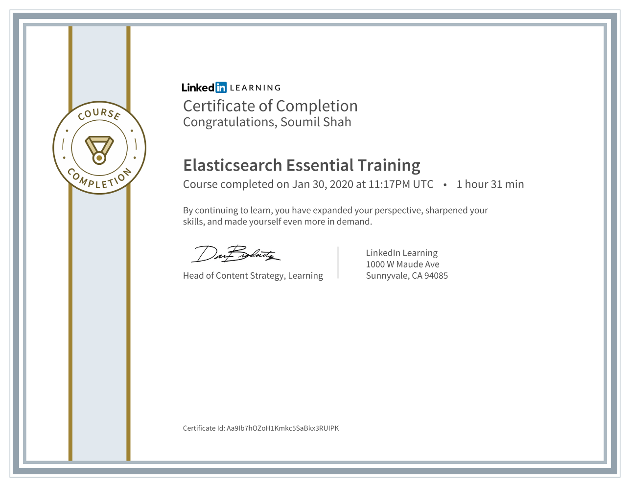 Elasticsearch Essential Training