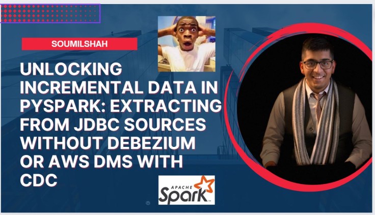Unlocking Incremental Data in PySpark: Extracting from JDBC Sources without Debezium or AWS DMS with CDC


